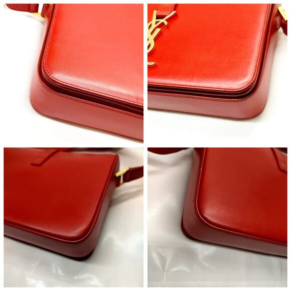 Saint Laurent Crossbody bag Red Leather 895-050625 - Picture 6 of 14